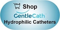 GentleCath Hydrophilic catheters button